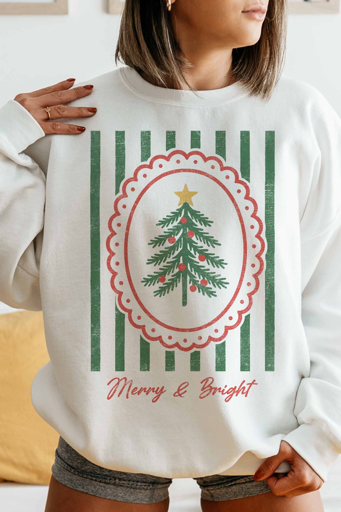 Merry + Bright Crewneck