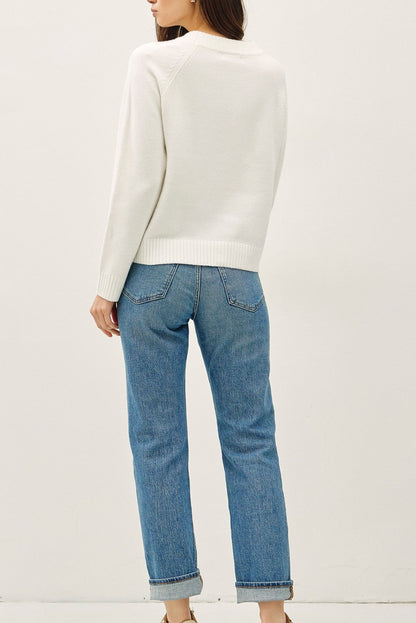 Winter Cloud Knit Sweater