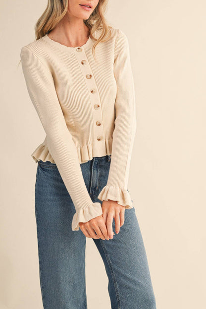 Ruffled Sweater