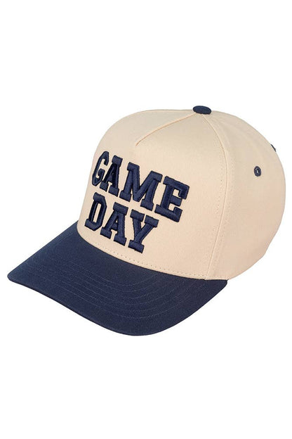 Game Day Canvas Trucker - Navy