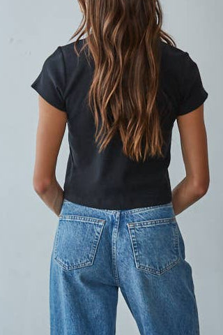 Basic Baby Tee - Black
