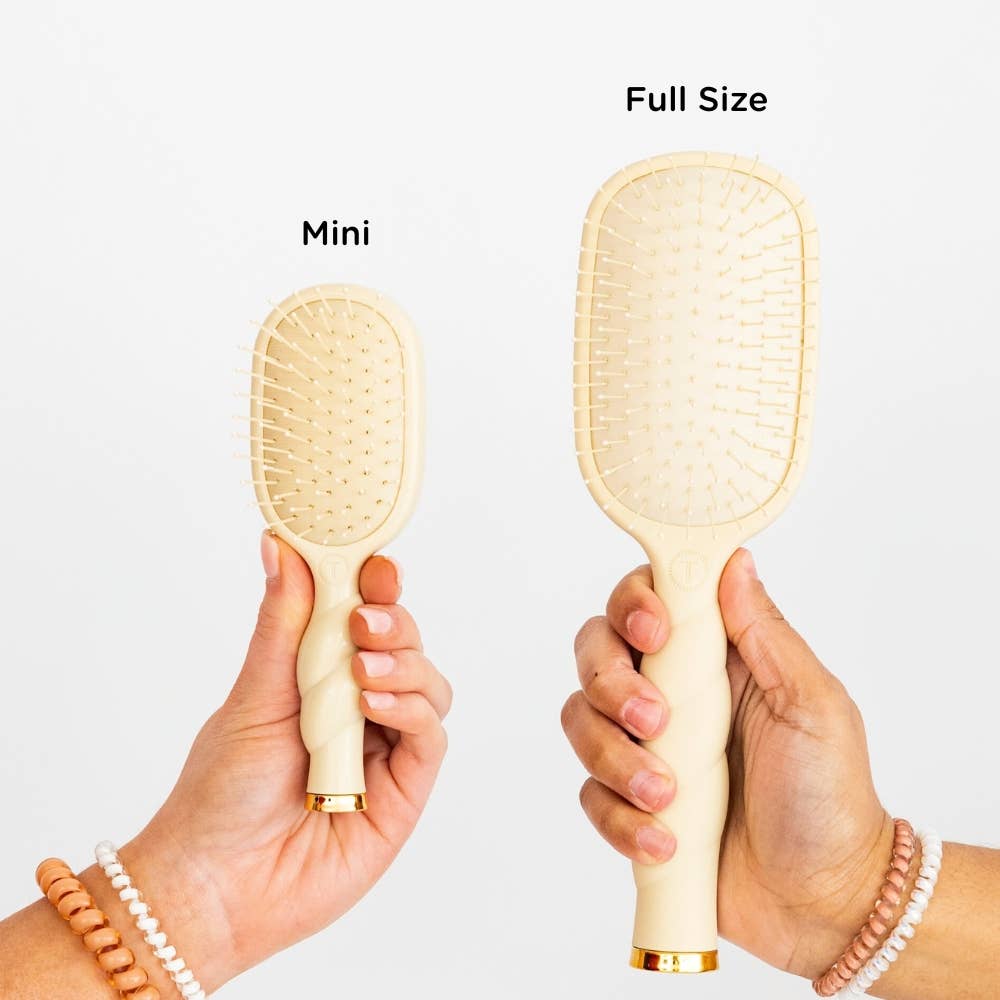 Mini Detangler Brush - Tan