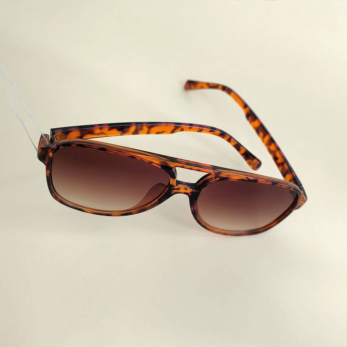 Vintage Double Bridge Aviator Sunglasses