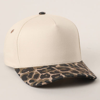 Two Tone Leopard Trucker