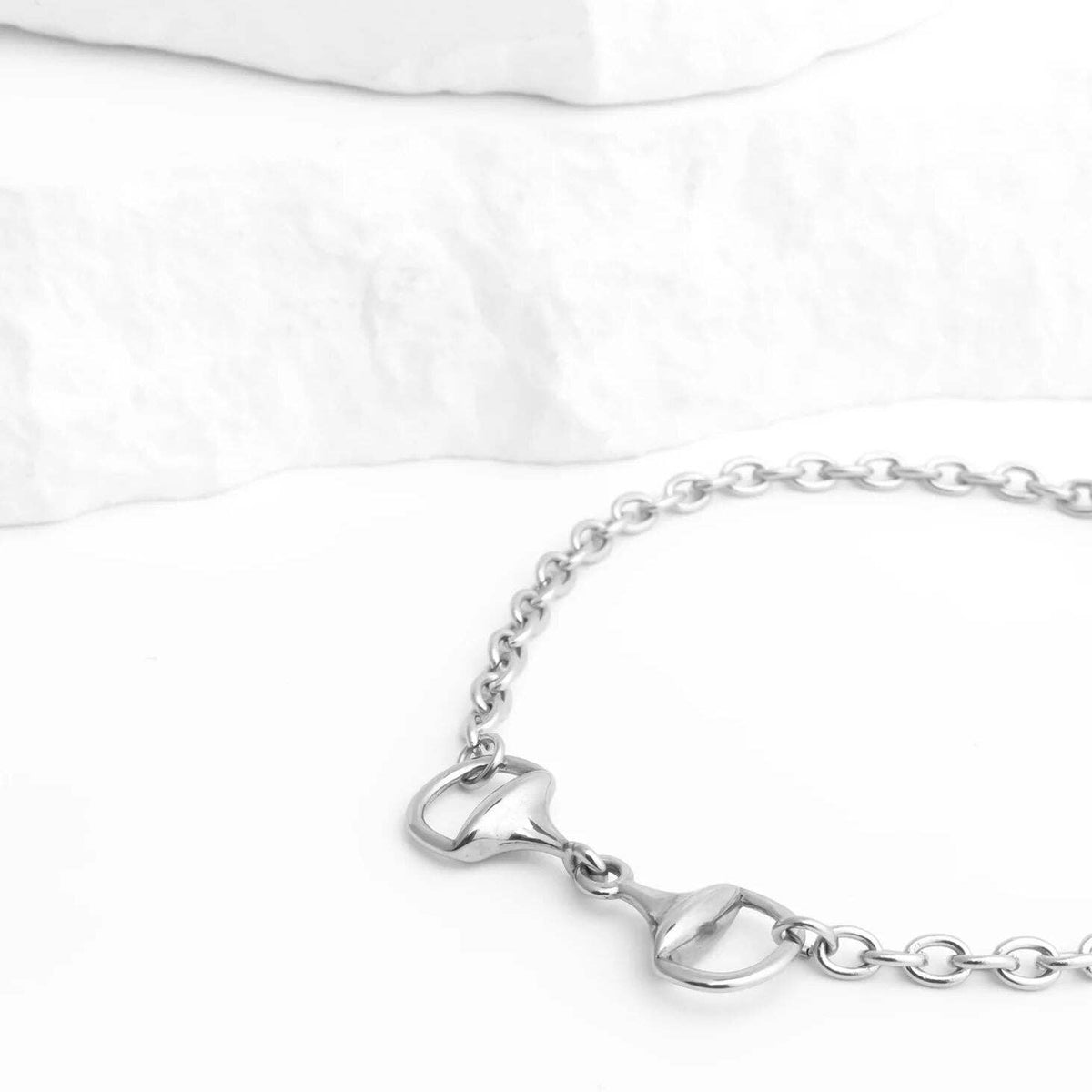 Steel Horsebit Bracelet