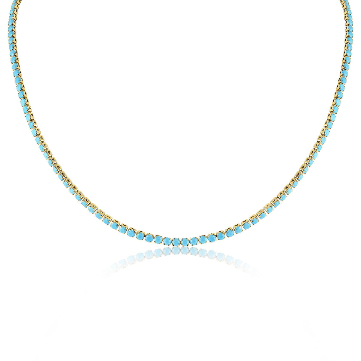 Turquoise Tennis Chain