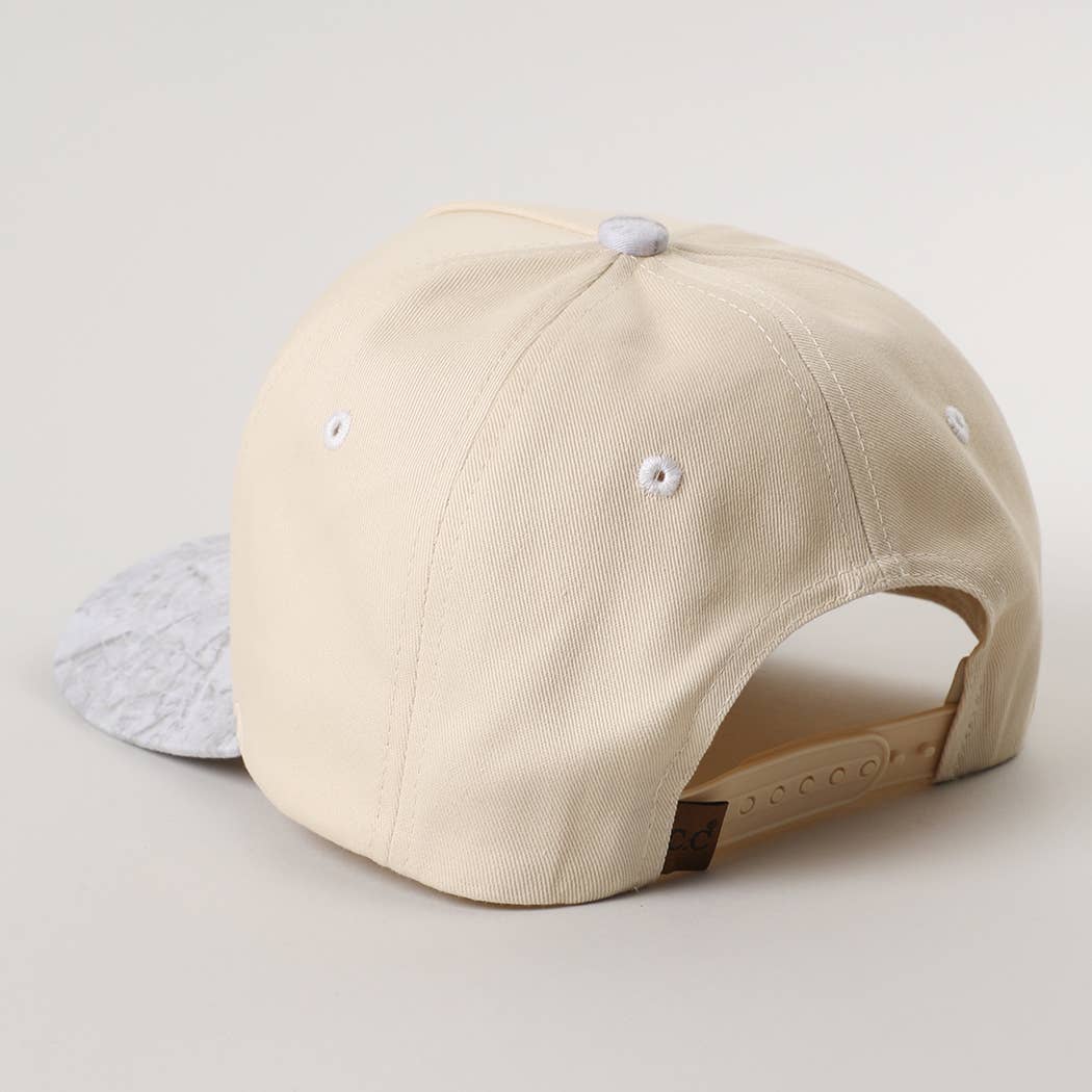 White Camo Trucker