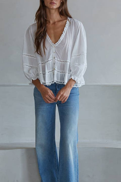 Honey Lace Blouse