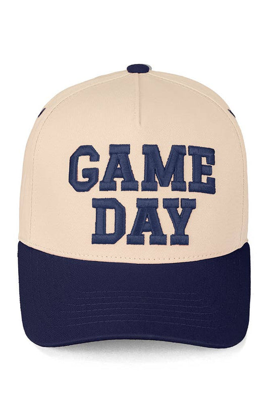 Game Day Canvas Trucker - Navy