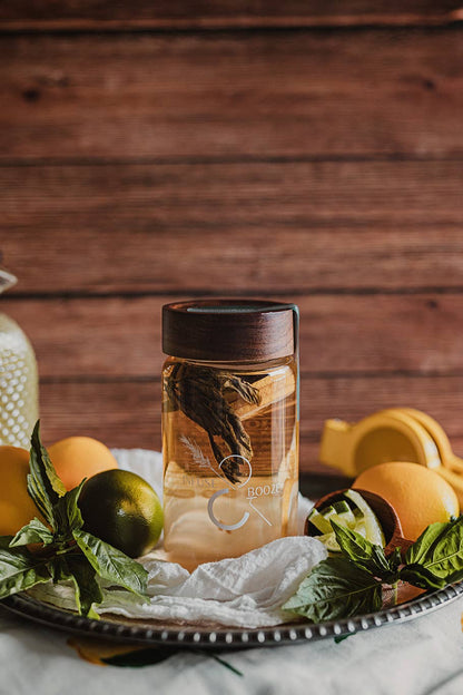 Infuse & Booze- Lemon Basil Mixer