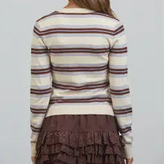 Sausalito Striped Cardigan