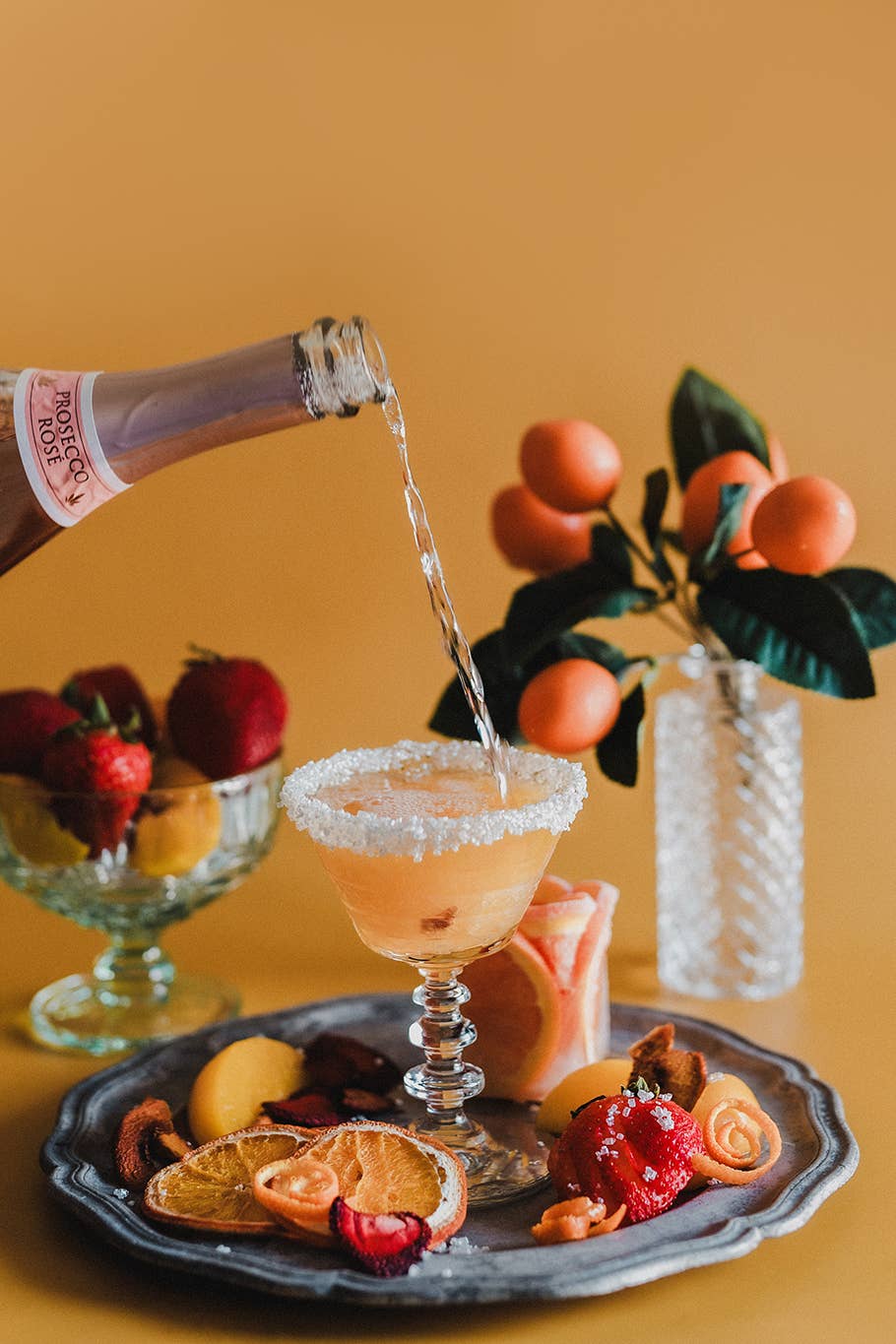 Infuse & Booze- French Mimosa Mixer