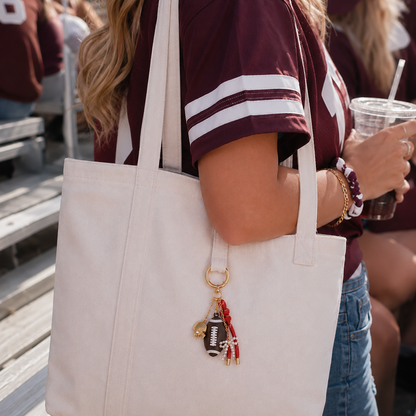 Football Vibes Bag Charm