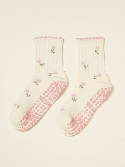Tulip Petal Pilates Socks