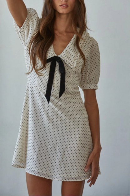 Polka-Dot Charm Dress
