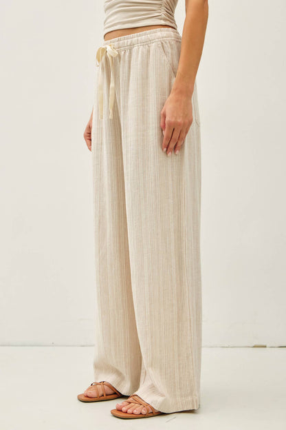 Walk on the Beach Linen Pants