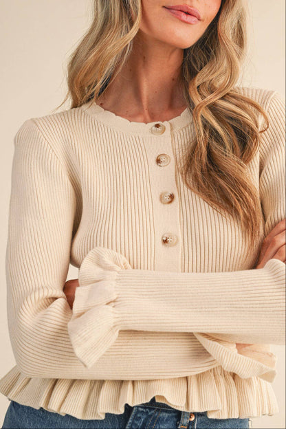 Ruffled Sweater