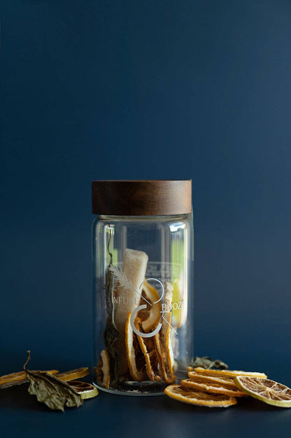 Infuse & Booze- Lemon Basil Mixer