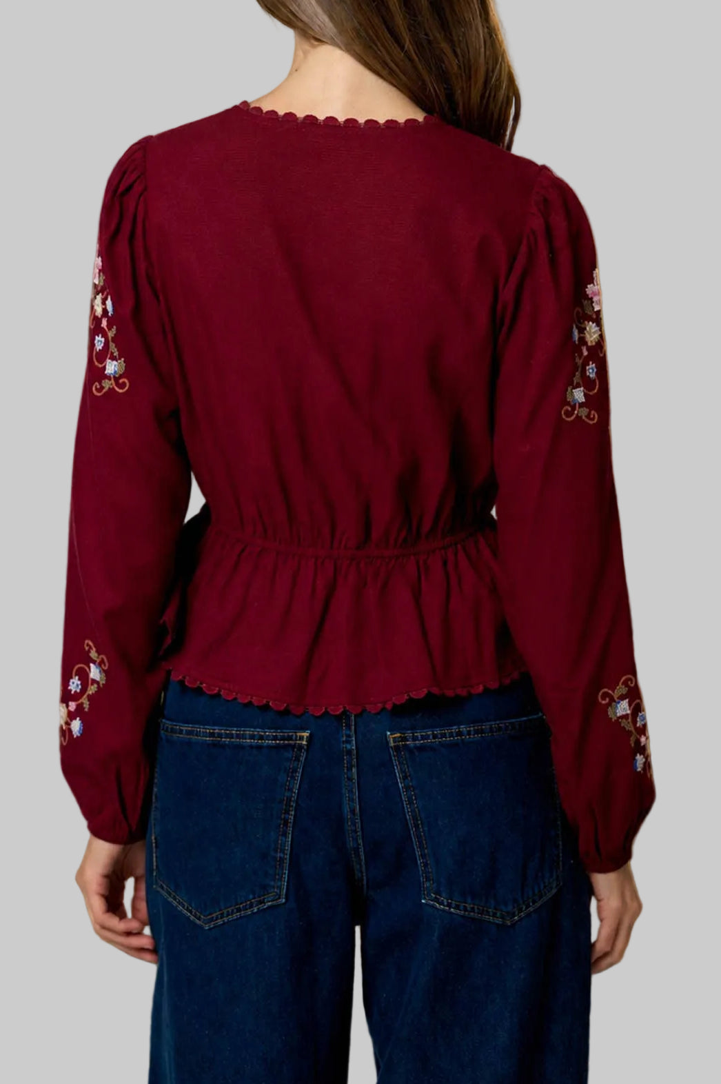 Floral Crochet Blouse