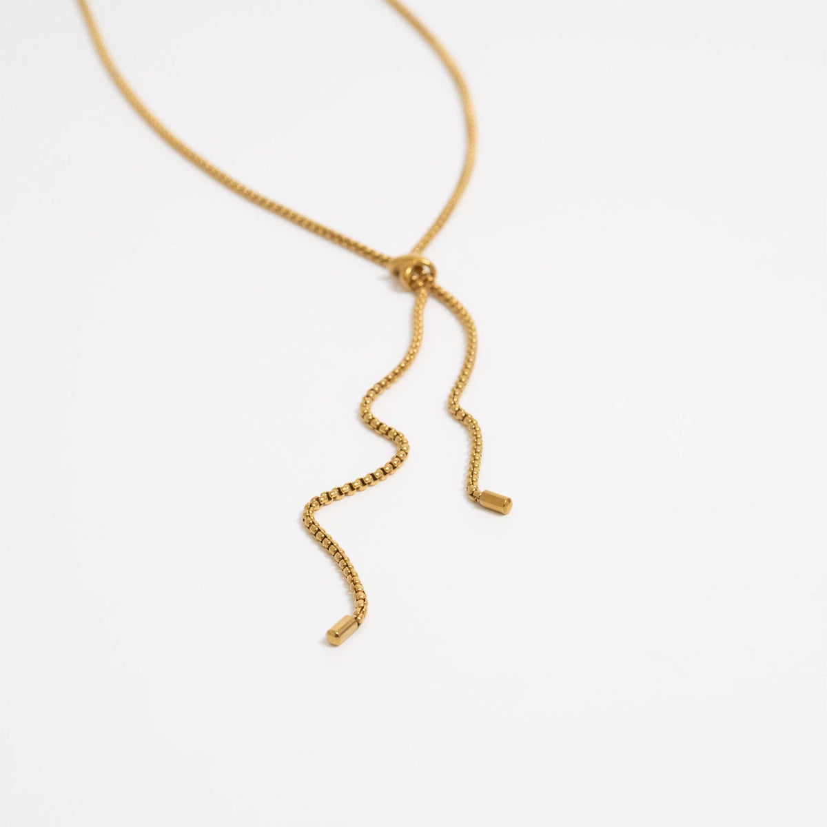 Cross Bolo Necklace