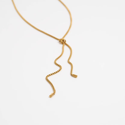 Cross Bolo Necklace