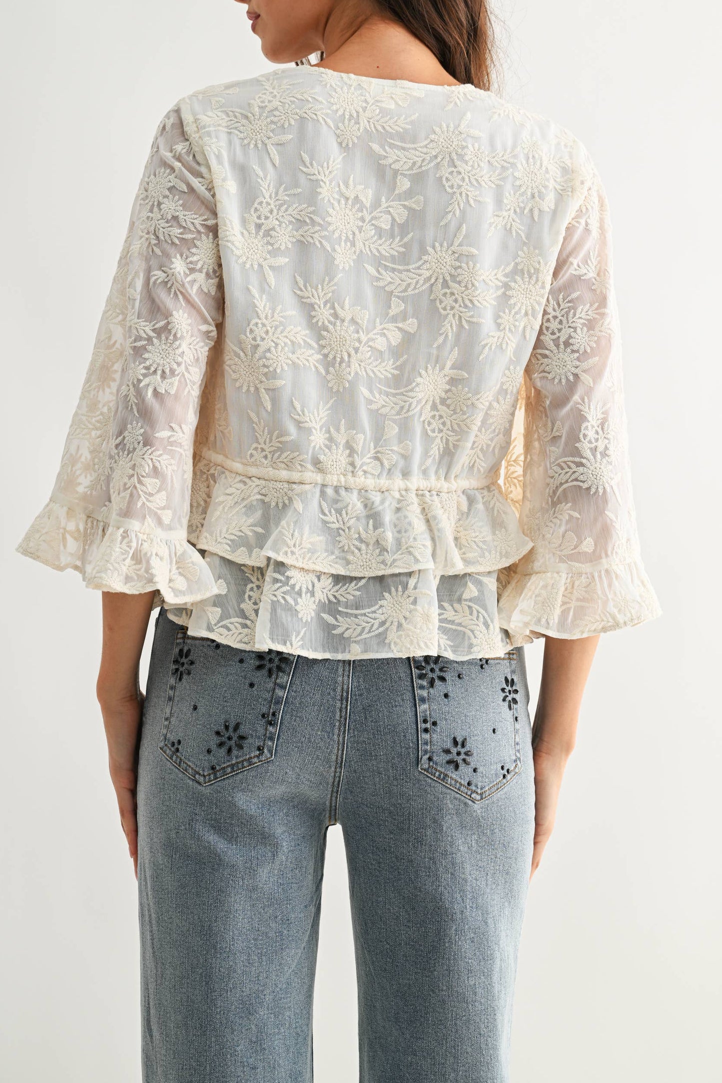 Garden Veil Top