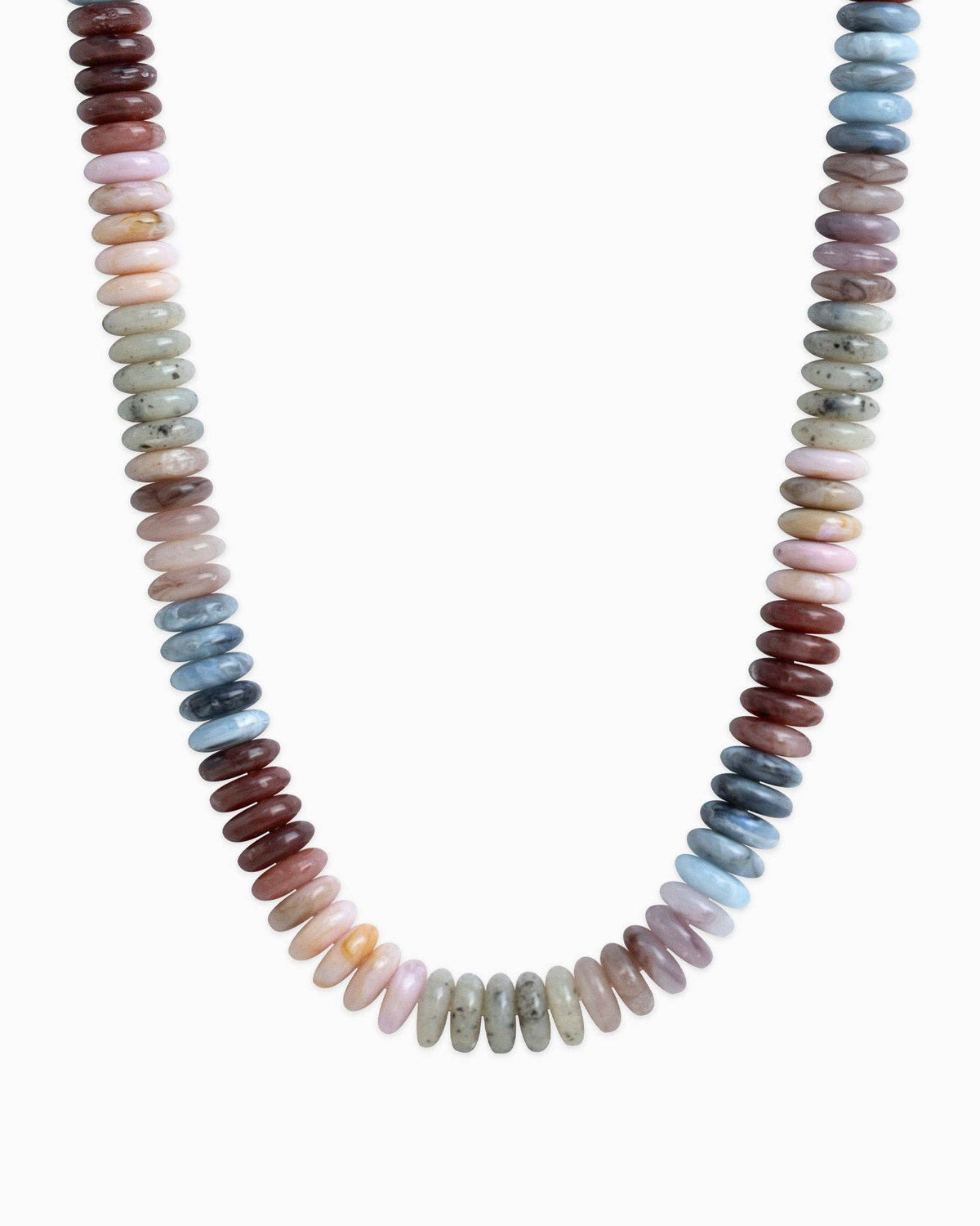 Sunday Wide Beaded Necklace