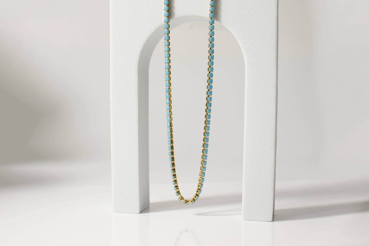 Turquoise Tennis Chain