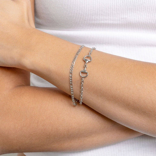 Steel Horsebit Bracelet