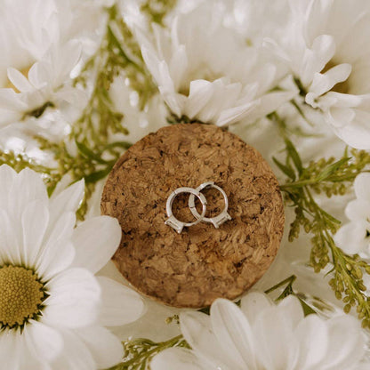 Sophie Baguette Mini Hoops