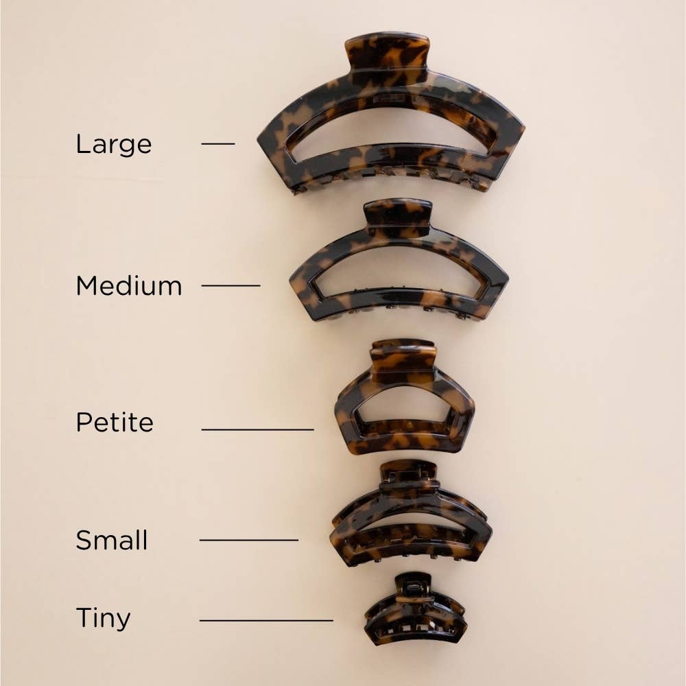 Tortoise Petite Claw Clip