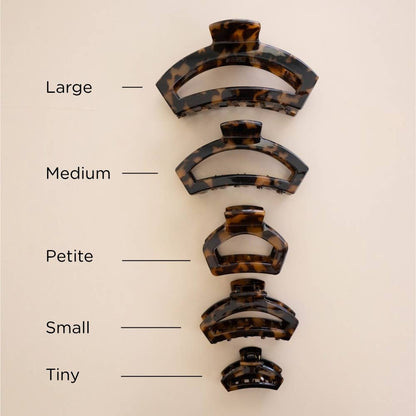 Tortoise Petite Claw Clip