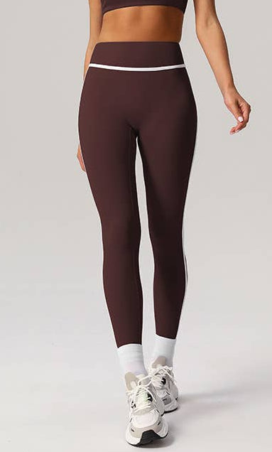 Burgundy Bloom Leggings