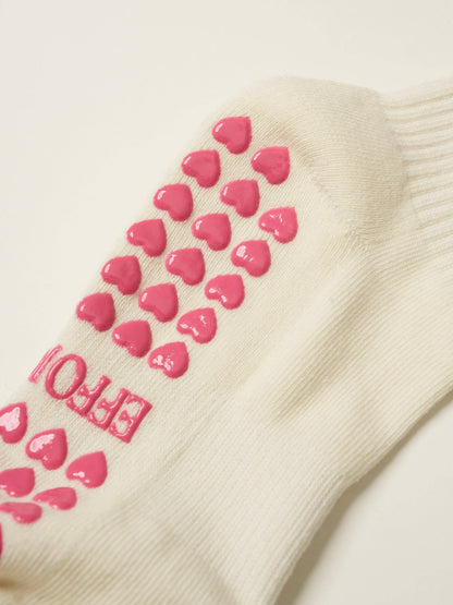 Bow Ruffle Pilates Socks