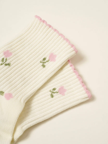 Tulip Petal Pilates Socks