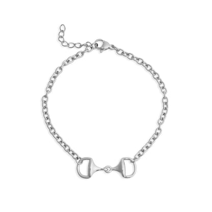 Steel Horsebit Bracelet