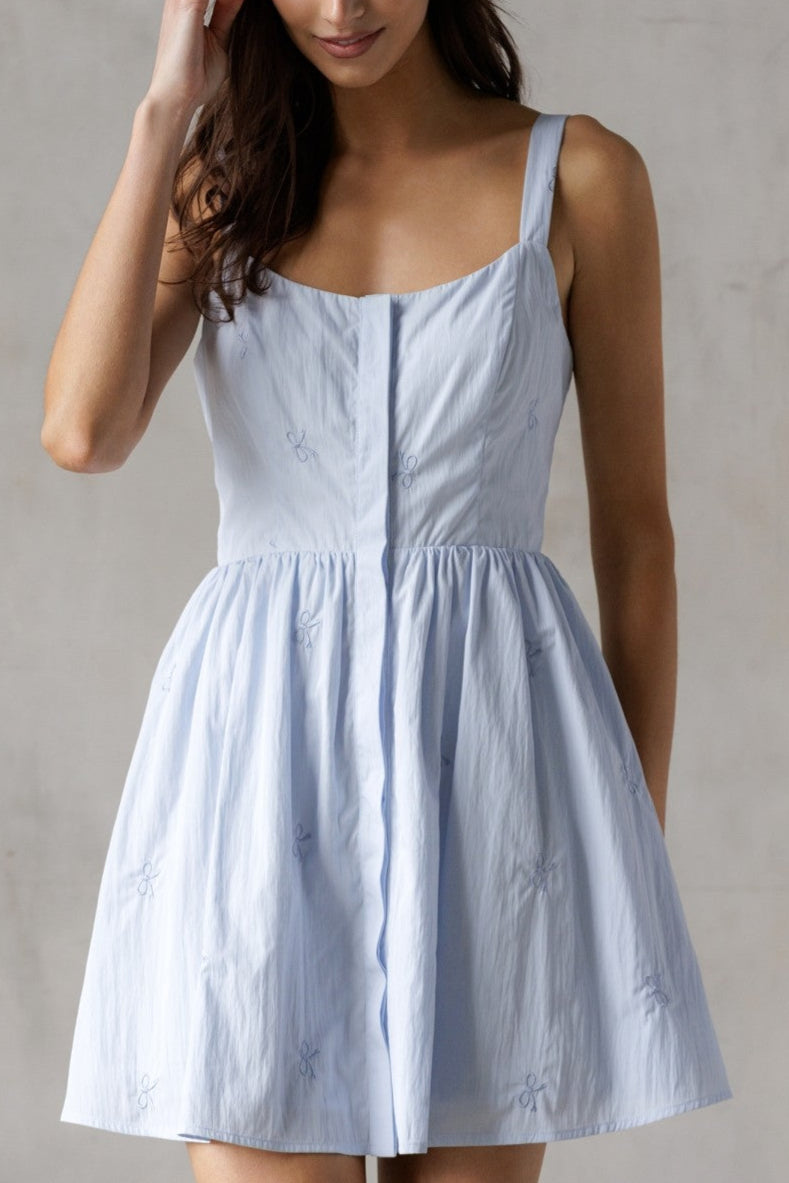 Baby Blue Bows Dress
