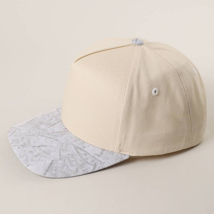 White Camo Trucker