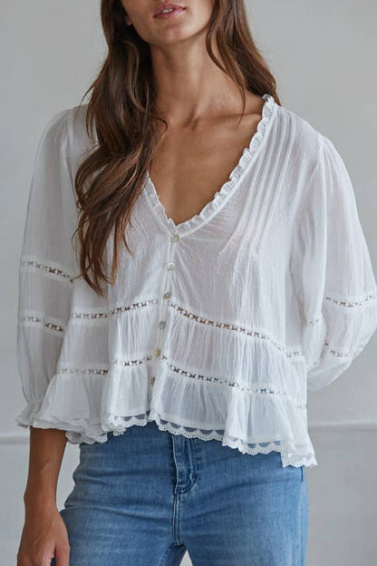 Honey Lace Blouse
