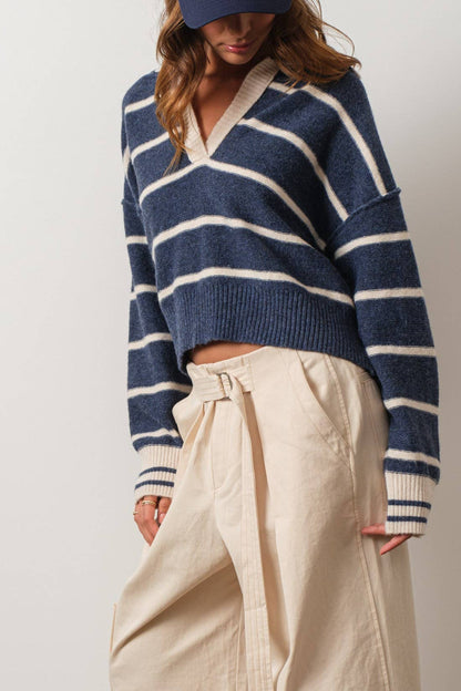Navy Lane Cardigan