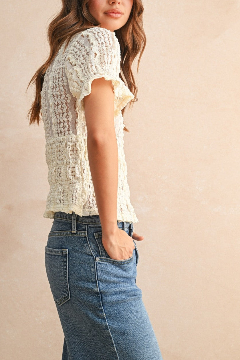 Lace Garden Top