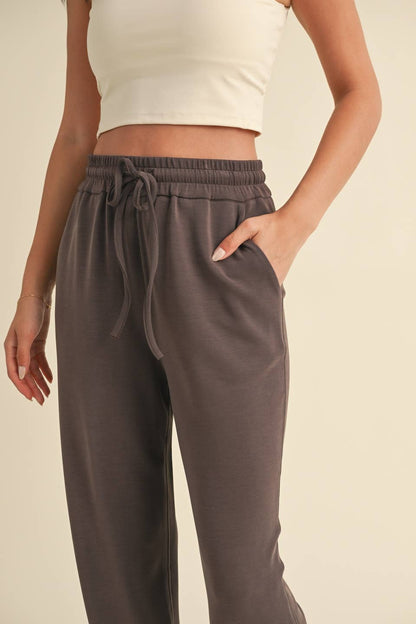 Espresso Track Pants