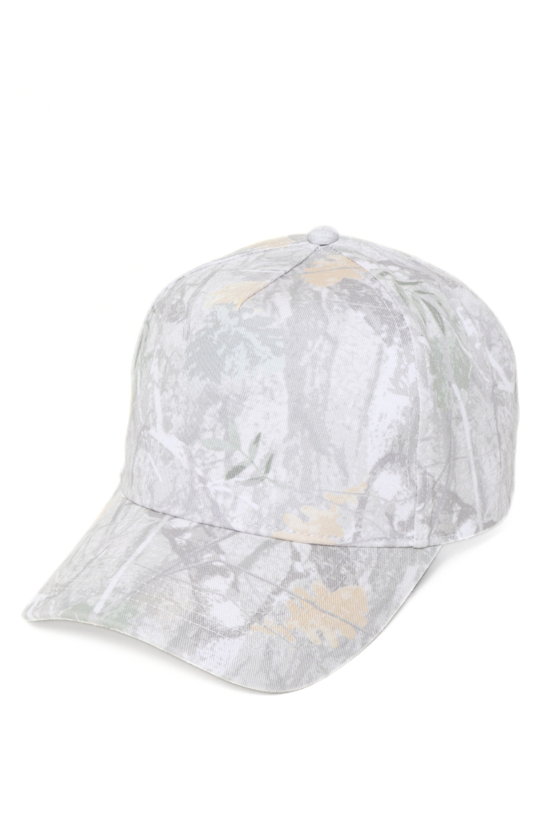 Camo Canvas Trucker Hat