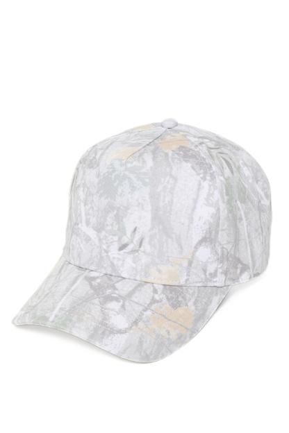 Camo Canvas Trucker Hat