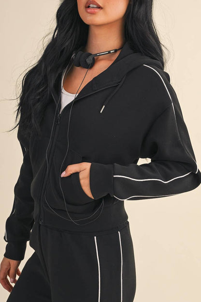 Off-Duty Zip Up