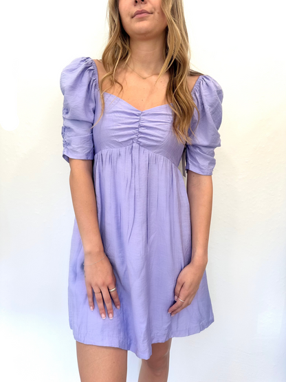 Lavender Babydoll Dress
