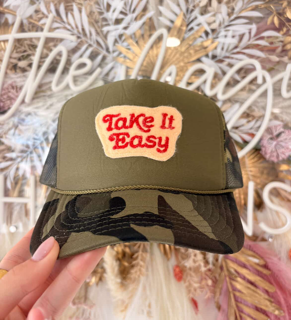 Take It Easy Trucker Hat