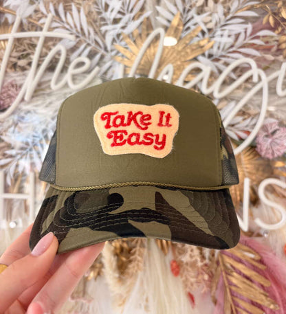 Take It Easy Trucker Hat