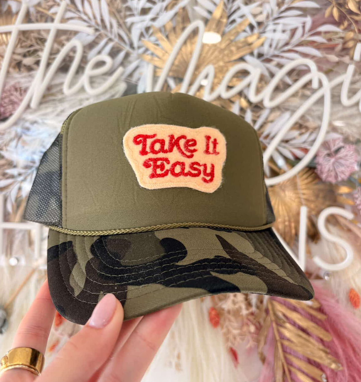 Take It Easy Trucker Hat
