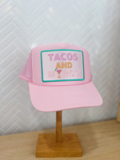 Tacos and Margs Custom Trucker Hat
